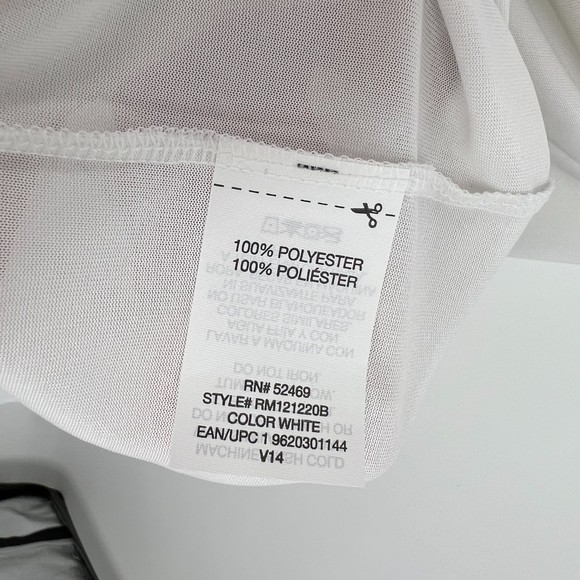 Active T-Shirt Men's 2XL Solid White RUSSELL Core Hybrid Jersey Tee - Picture 12 of 12